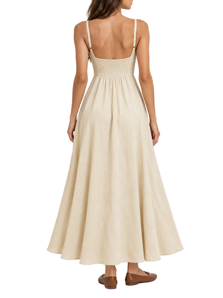 La Ligne Alba Dress, Ecru - M