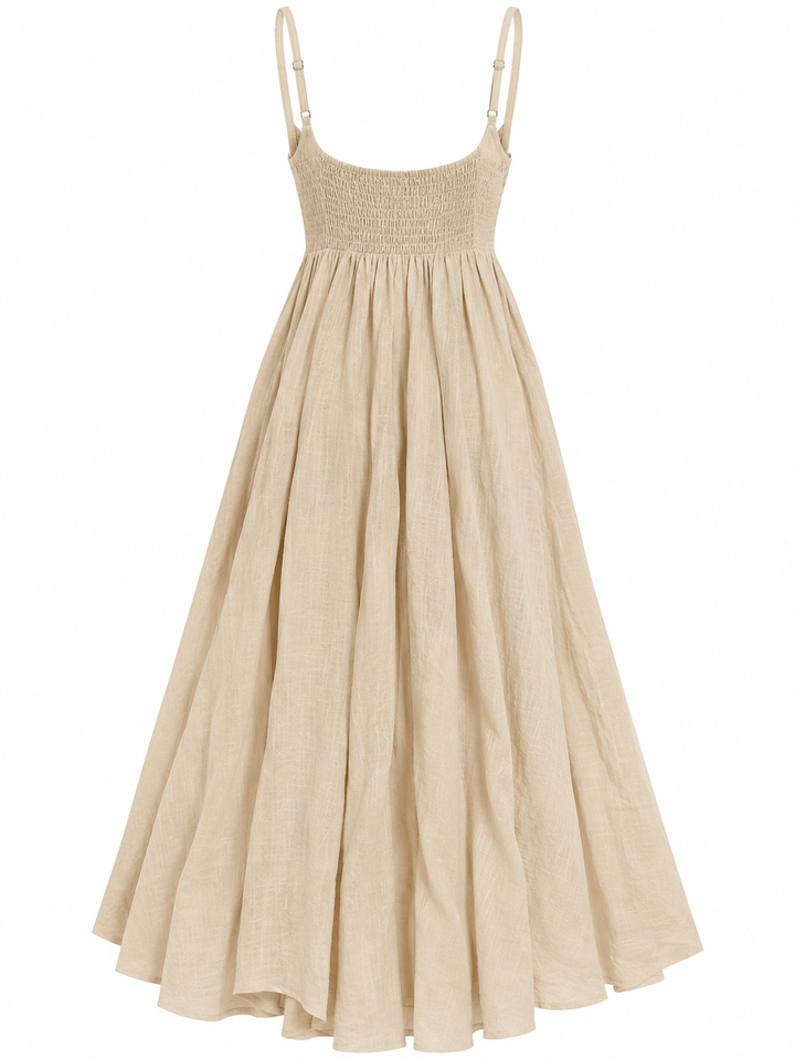 La Ligne Alba Dress, Ecru - M