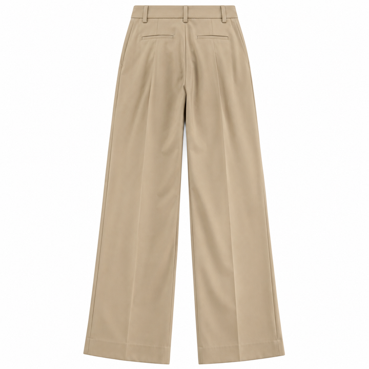The Frankie Shop Gelso Pleated Twill Trousers - S