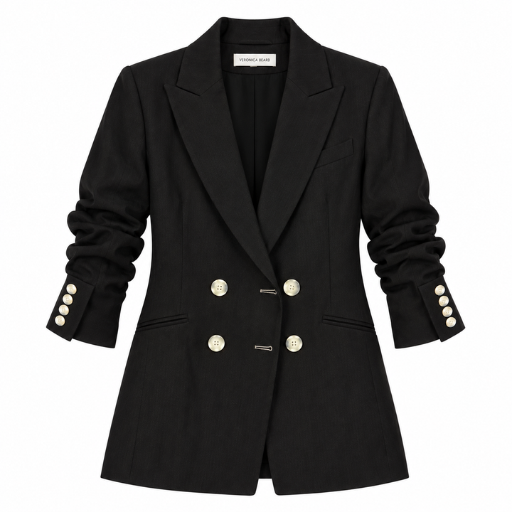 Veronica Beard Kiernan Linen Dickey Jacket - 4