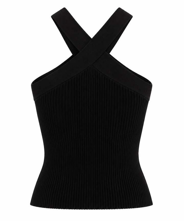 Babaton by Aritzia Sculpt Knit Criss Cross Tank - M