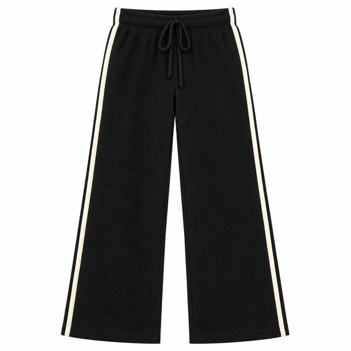 DONNI. Thermal Crop Stripe Pant - M