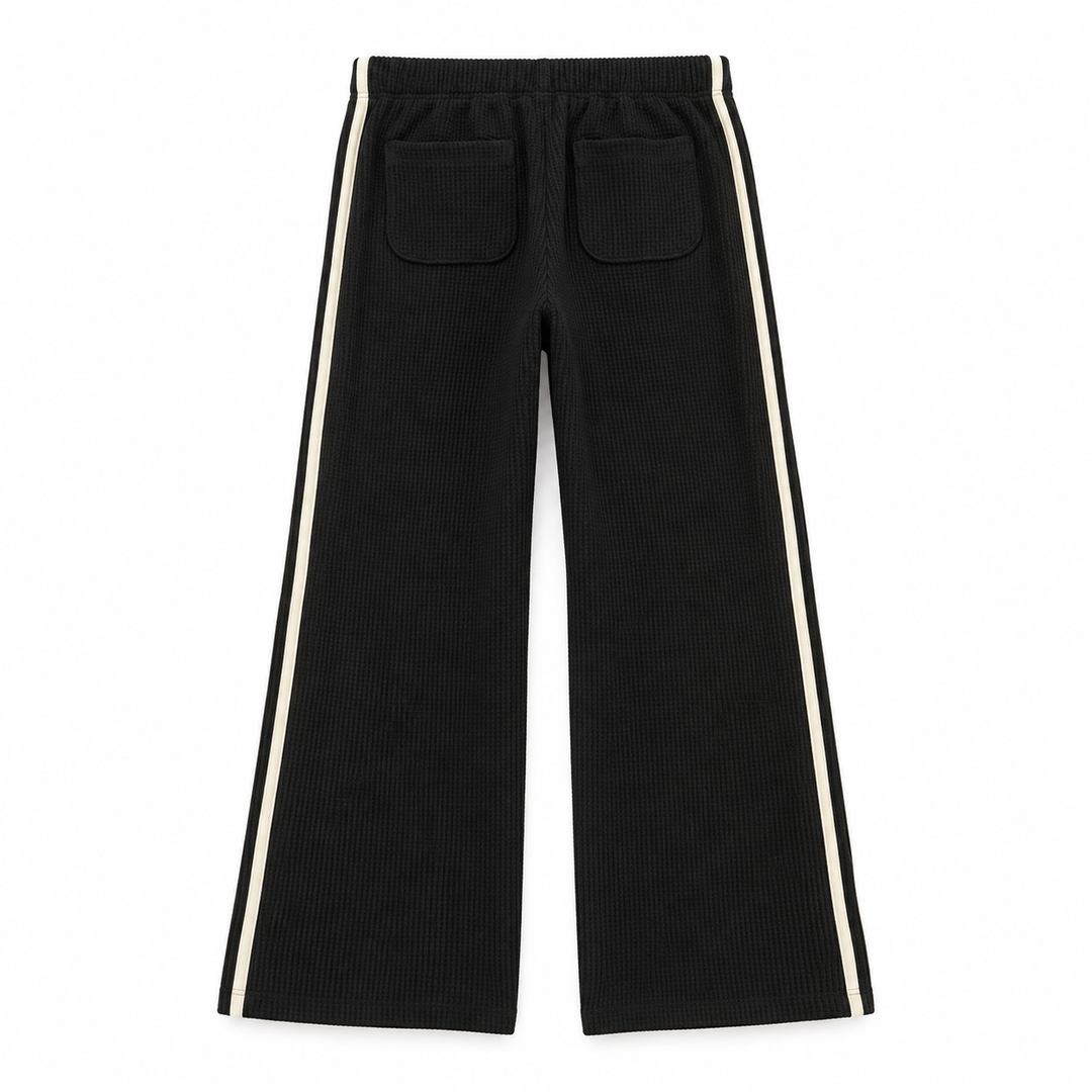 DONNI. Thermal Crop Stripe Pant - M