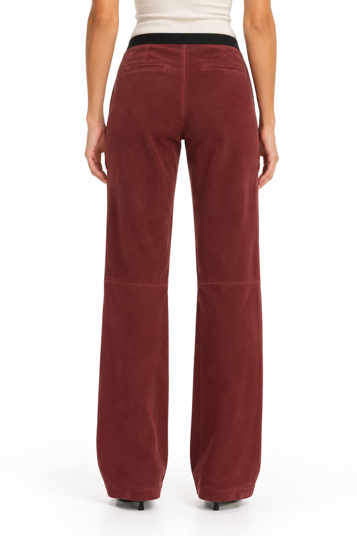 Helmut Lang Stretch Lambskin Leather Leggings - 2
