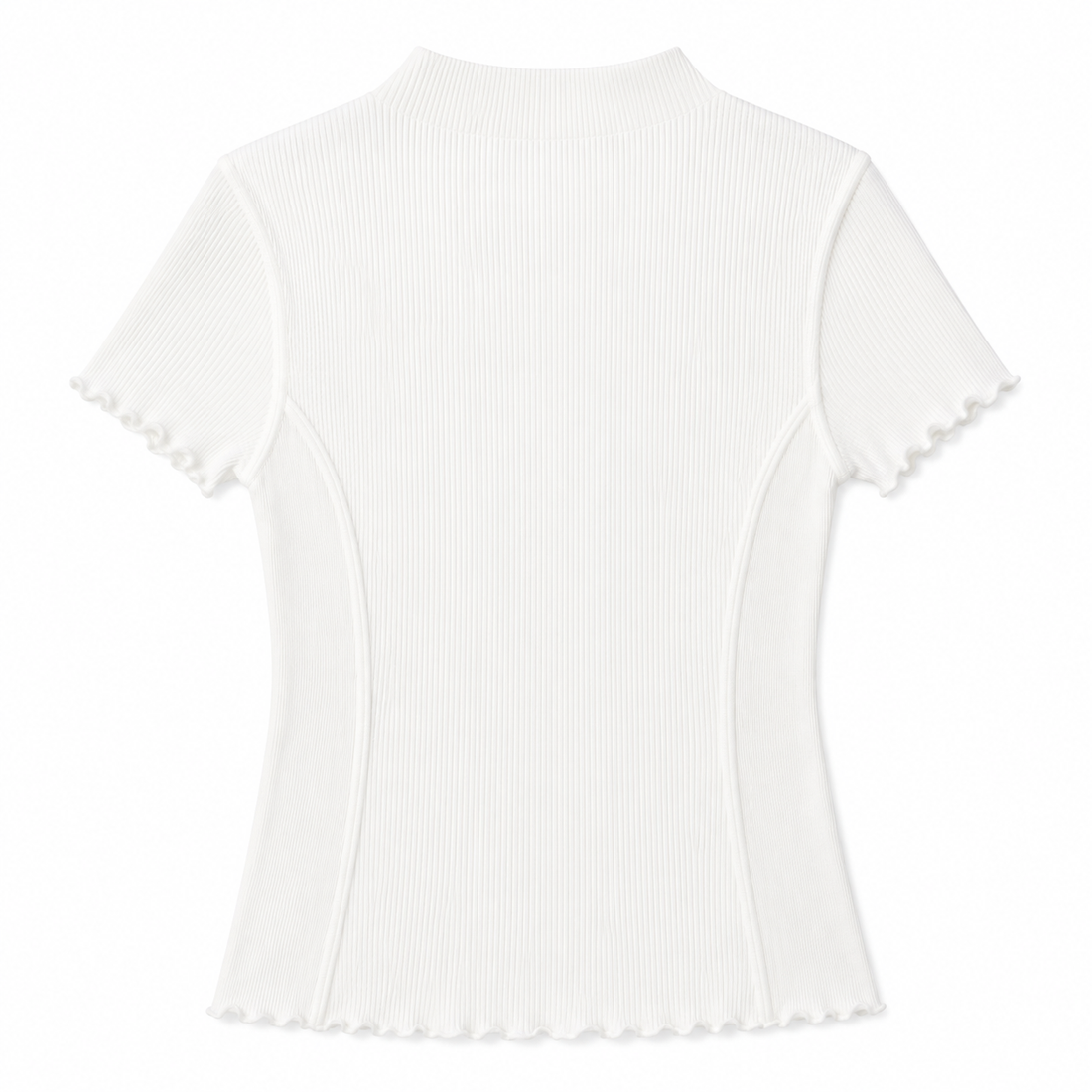 Rag & Bone/Jean Thermal Mock Neck Tee - XS