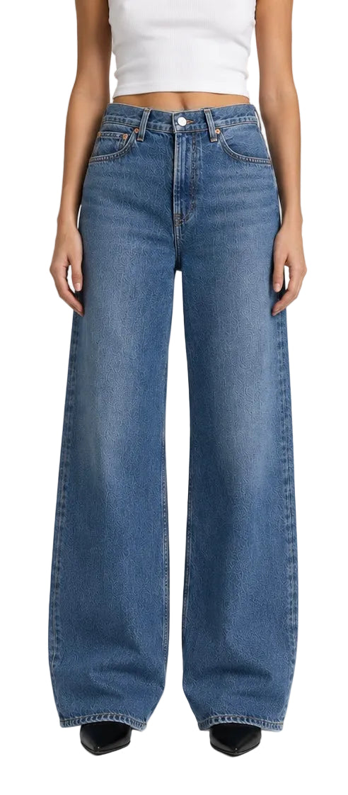 Agolde 90's Mid Rise Loose fit Jean Medium vintage Wash- 27