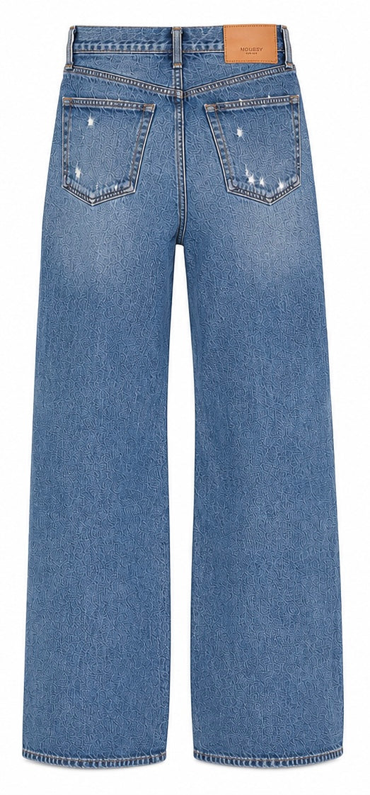 Moussy Vintage Low-Rise Straight Jean - 27