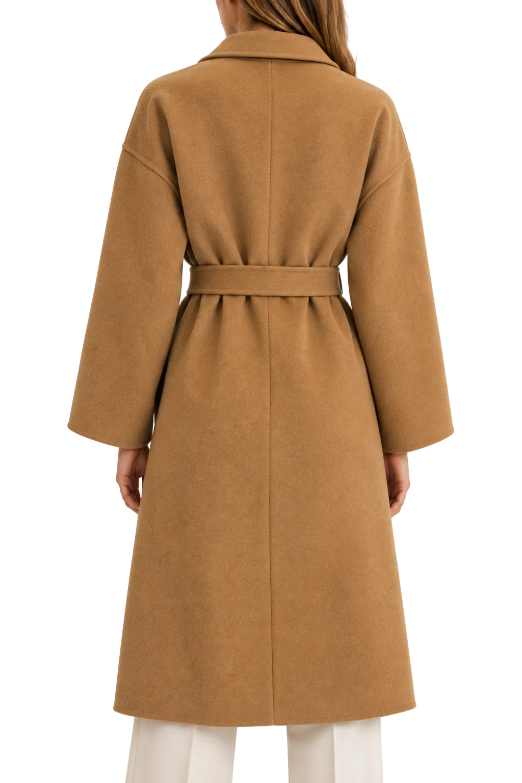 THE CURATED Classic Coat, Camel, Cashmere M