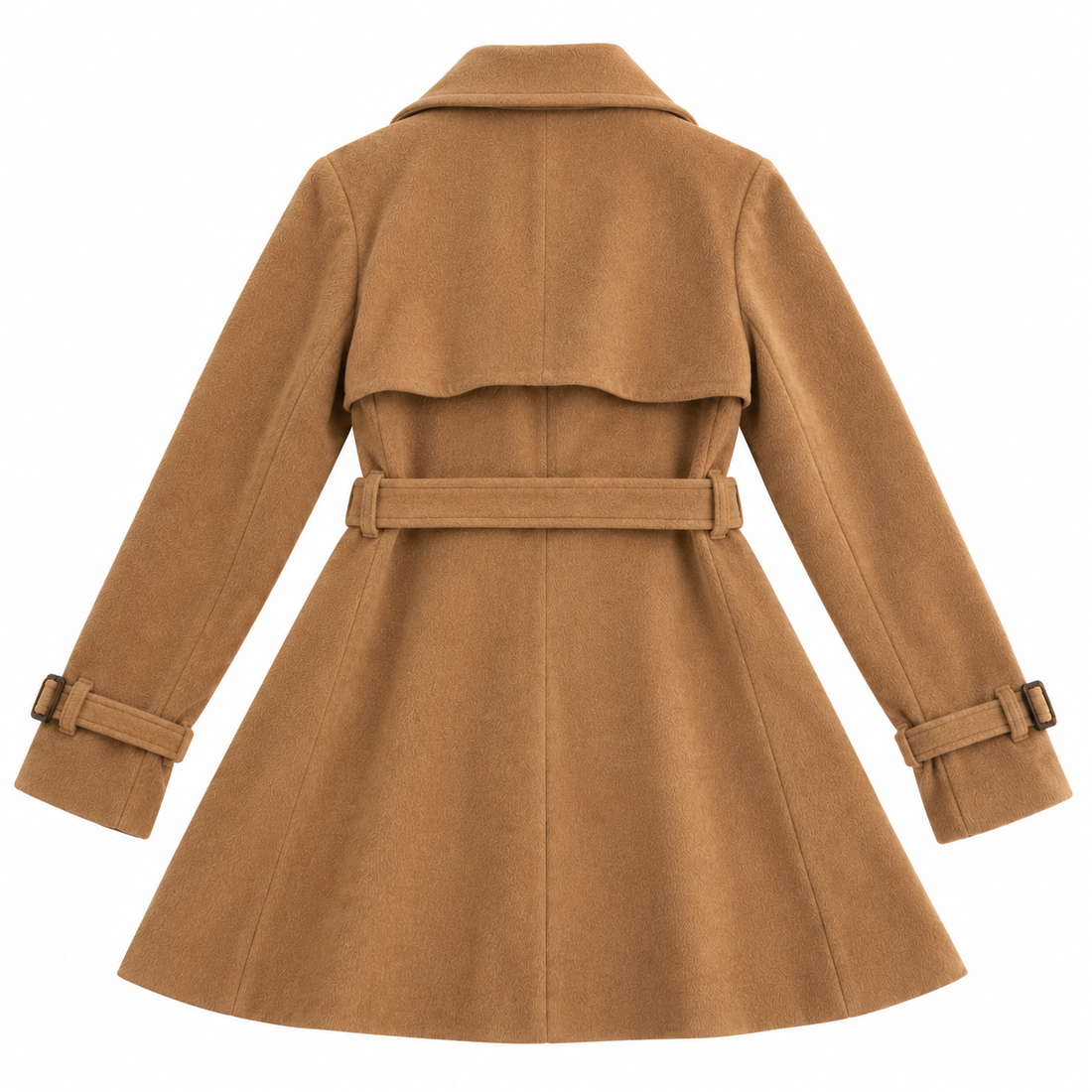 Theory x Bergdorf Goodman Angora-Wool Belted Trench Coat, Camel, -  M