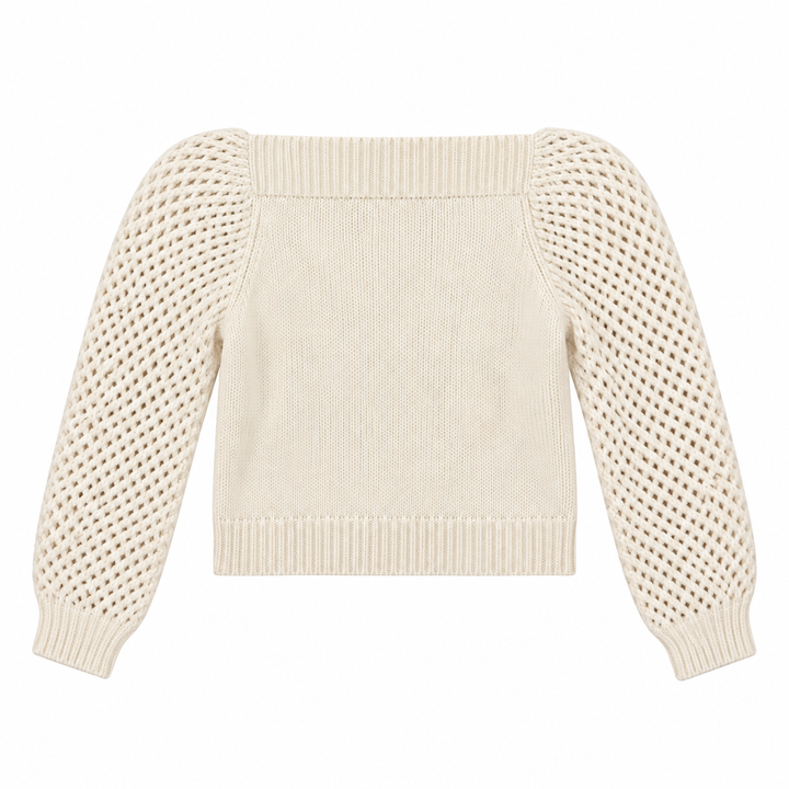 LoveShackFancy Rosie Alpaca Pullover - S