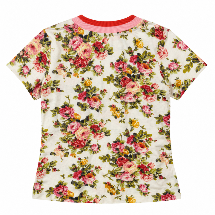Zimmermann Floral Linen T-Shirt - S