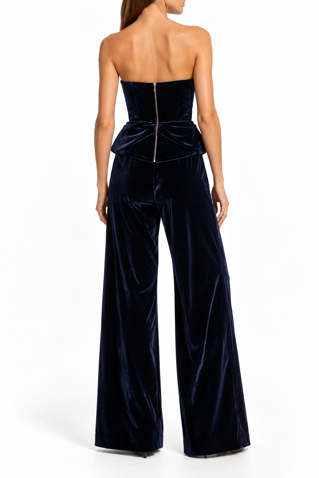 Roland Mouret Carradine Velvet Jumpsuit - 4