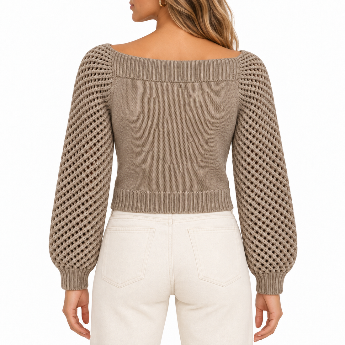 LoveShackFancy Rosie Alpaca Pullover - S