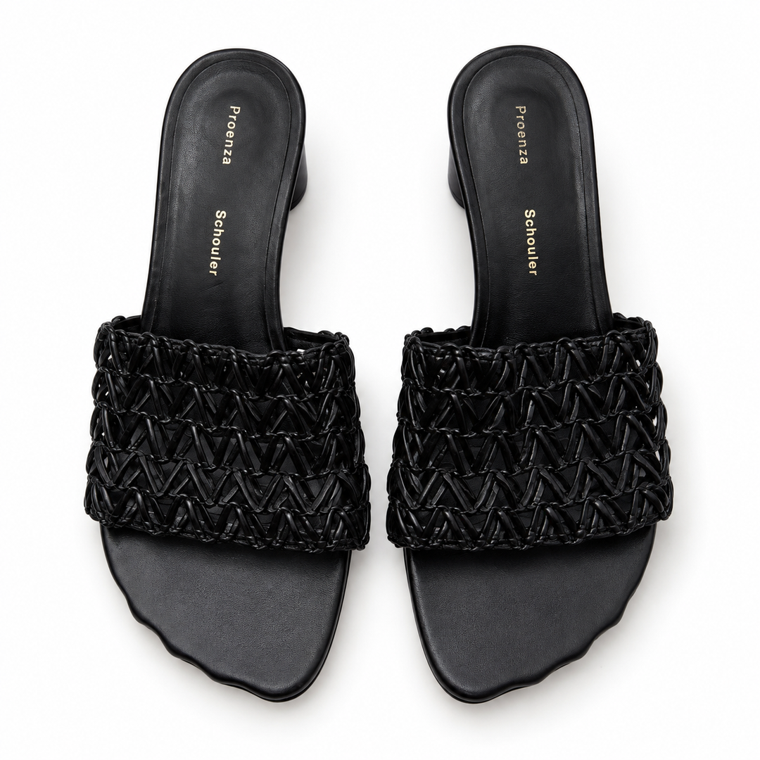 Proenza Schouler Woven Mule Sandals - 6
