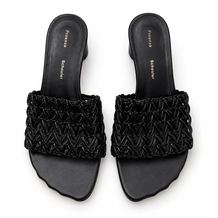 Proenza Schouler Woven Mule Sandals - 6