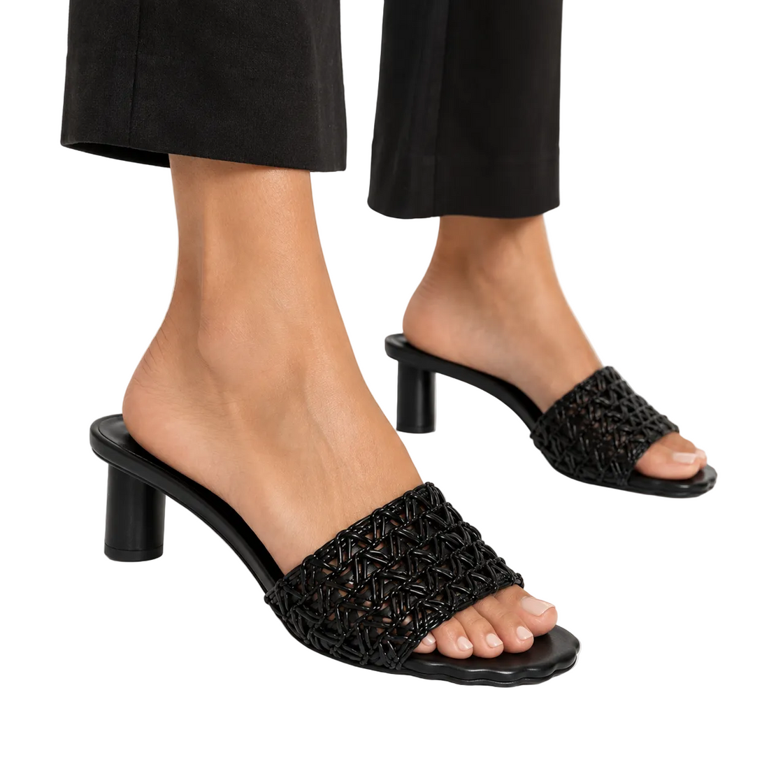 Proenza Schouler Woven Mule Sandals - 6