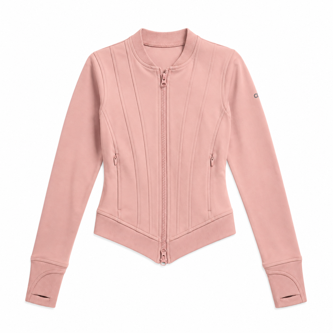 ALO Airbrush Corset Full Zip Jacket - XS/S