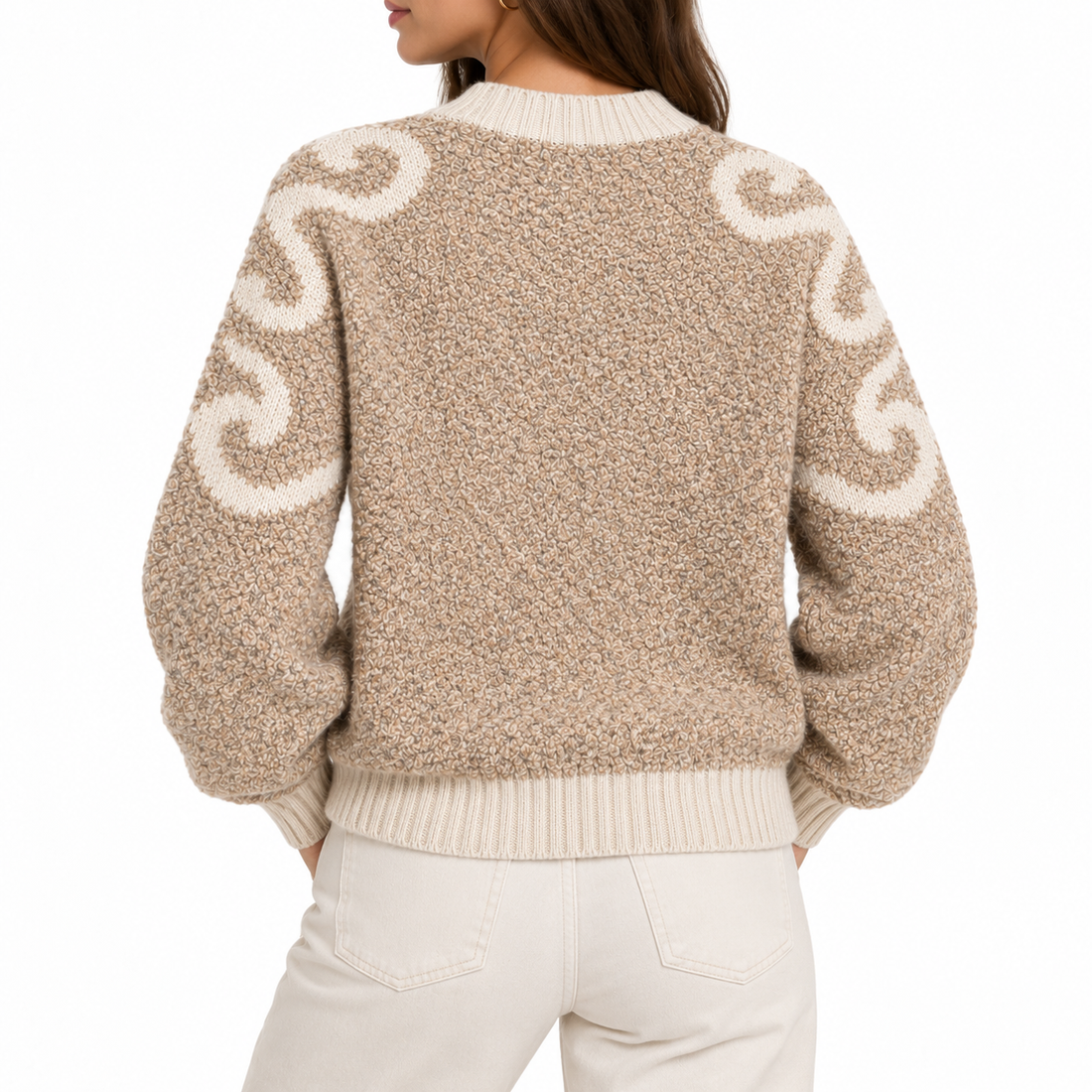 See by Chloé Abstract Knit Sweater - M