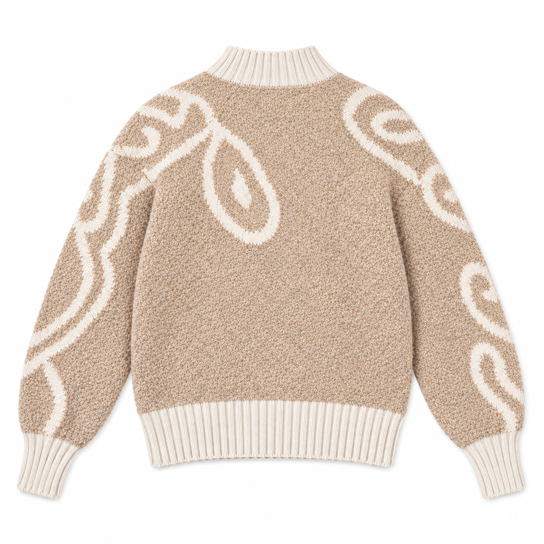 See by Chloé Abstract Knit Sweater - M
