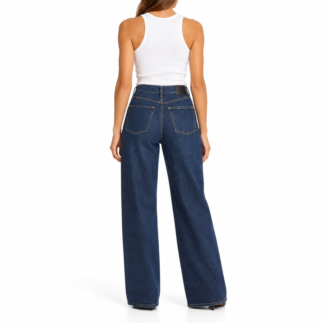 Citizens of Humanity Premium Vintage Wide-Leg Jeans, Dark Indigo - 27