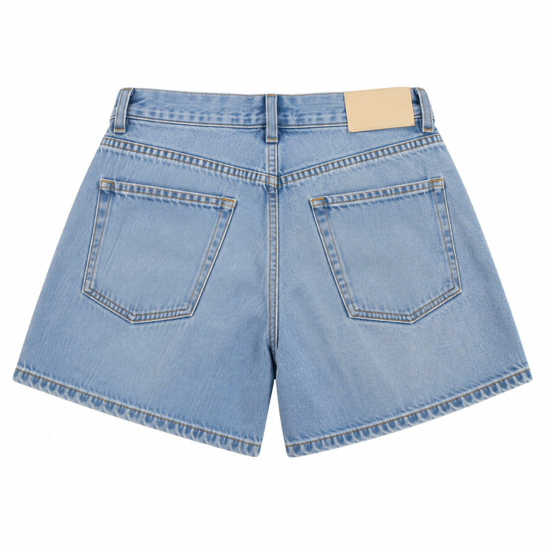 Citizens of Humanity Pleated Denim Shorts, Light Wash - 28