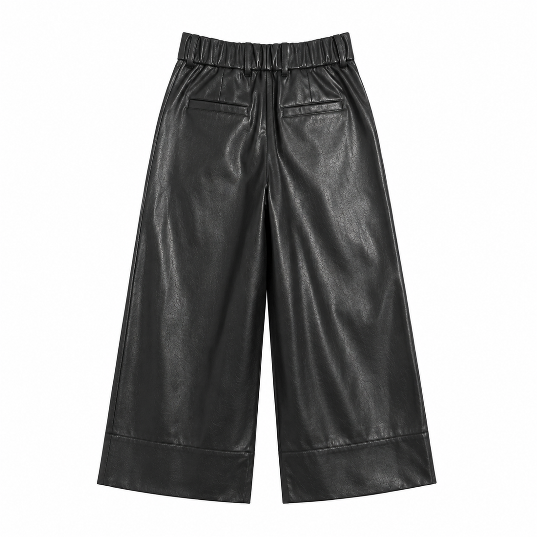 Brochu Walker Odele Cropped Vegan Leather Pant - XS