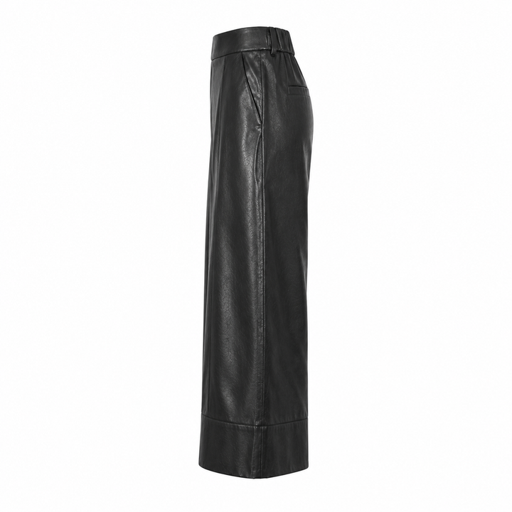 Brochu Walker Odele Cropped Vegan Leather Pant - XS