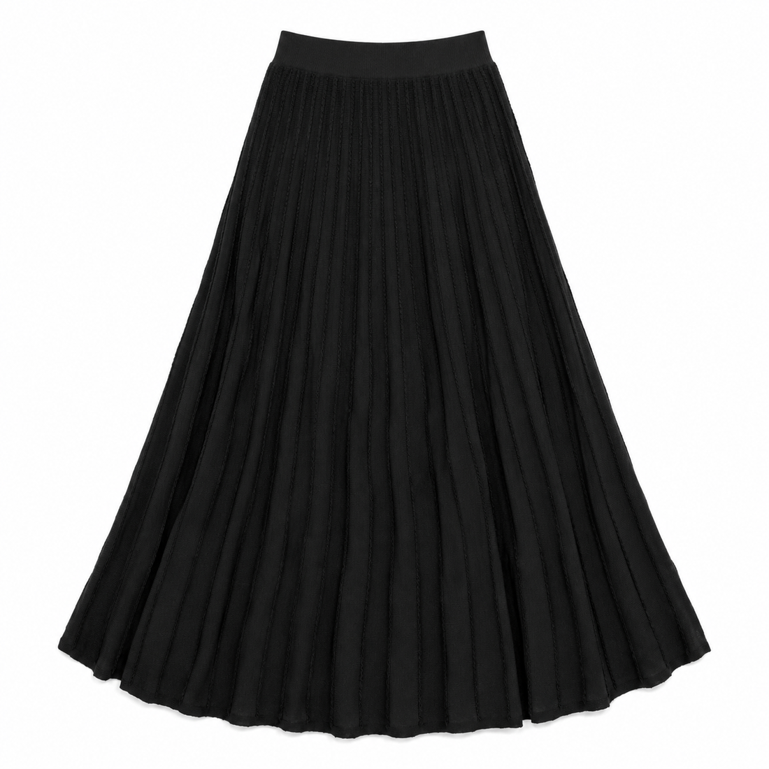 Khaite Dawn Pointelle-Knit Maxi Skirt