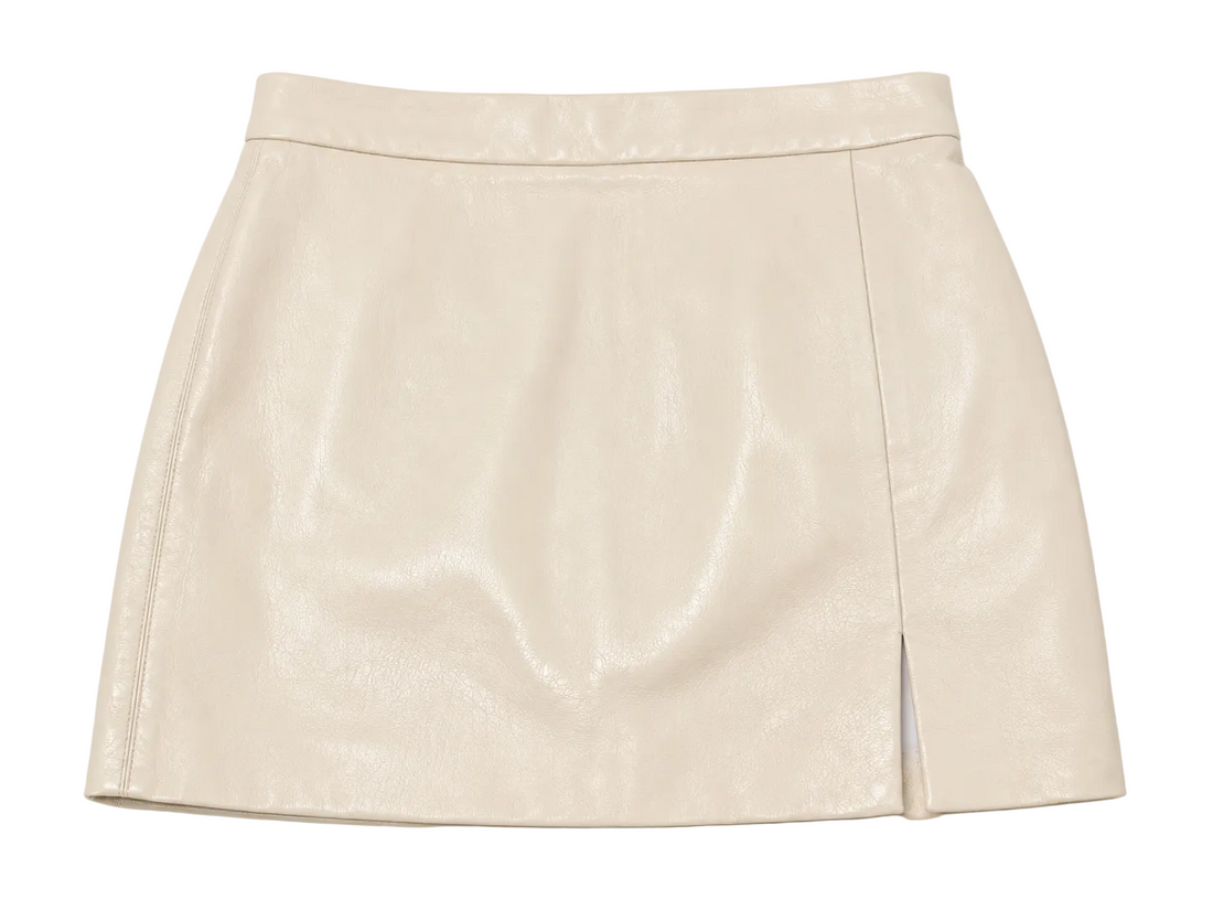 Wilfred Patio Vegan Leather Mini Skirt - 00