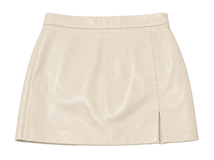 Wilfred Patio Vegan Leather Mini Skirt - 00