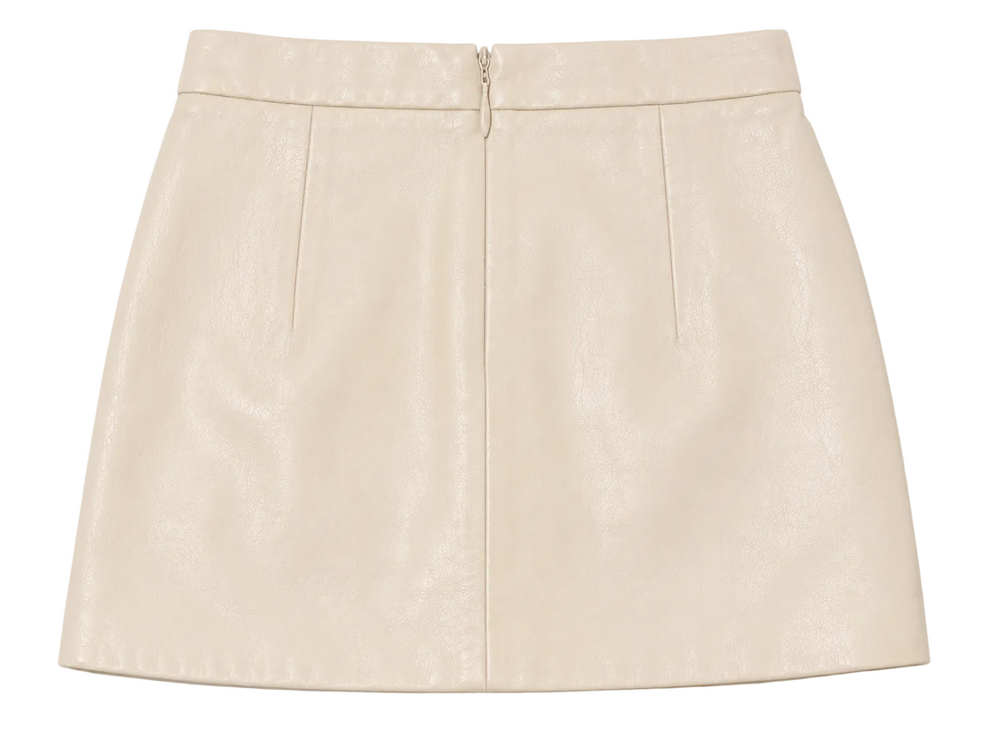 Wilfred Patio Vegan Leather Mini Skirt - 00