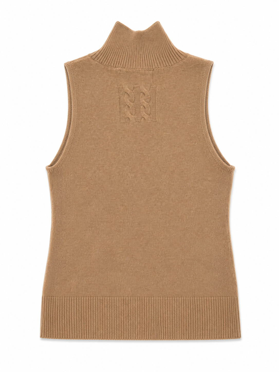 Nili Lotan Arthur Cashmere Turtleneck Vest - XS