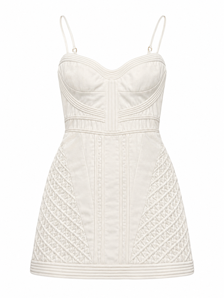 Zimmermann Rebellion Corded Corset Mini Dress - 0P