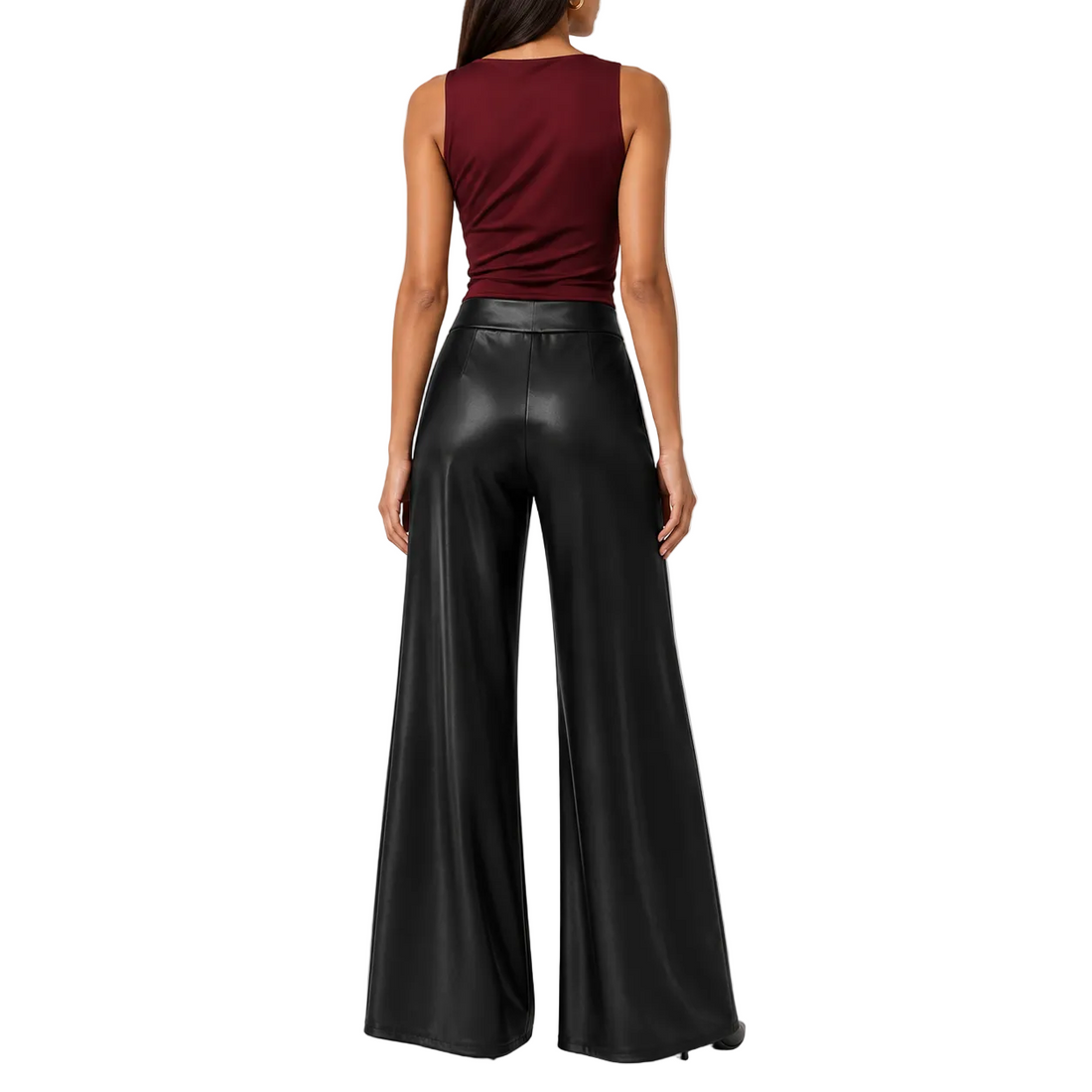 CAMI NYC Bristol Mid Rise Crinkle Acetate Pant - XXS