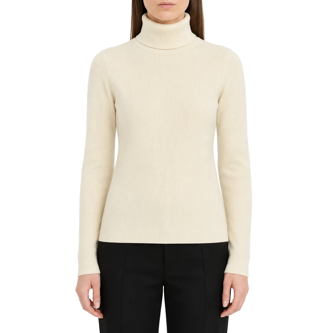 The Tile Club Eva Cashmere Turtleneck - XXS