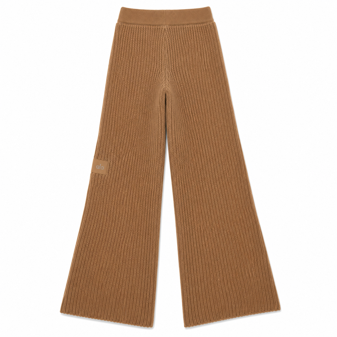 ALO Cashmere High Waist Plush Waffle Pant - XXS