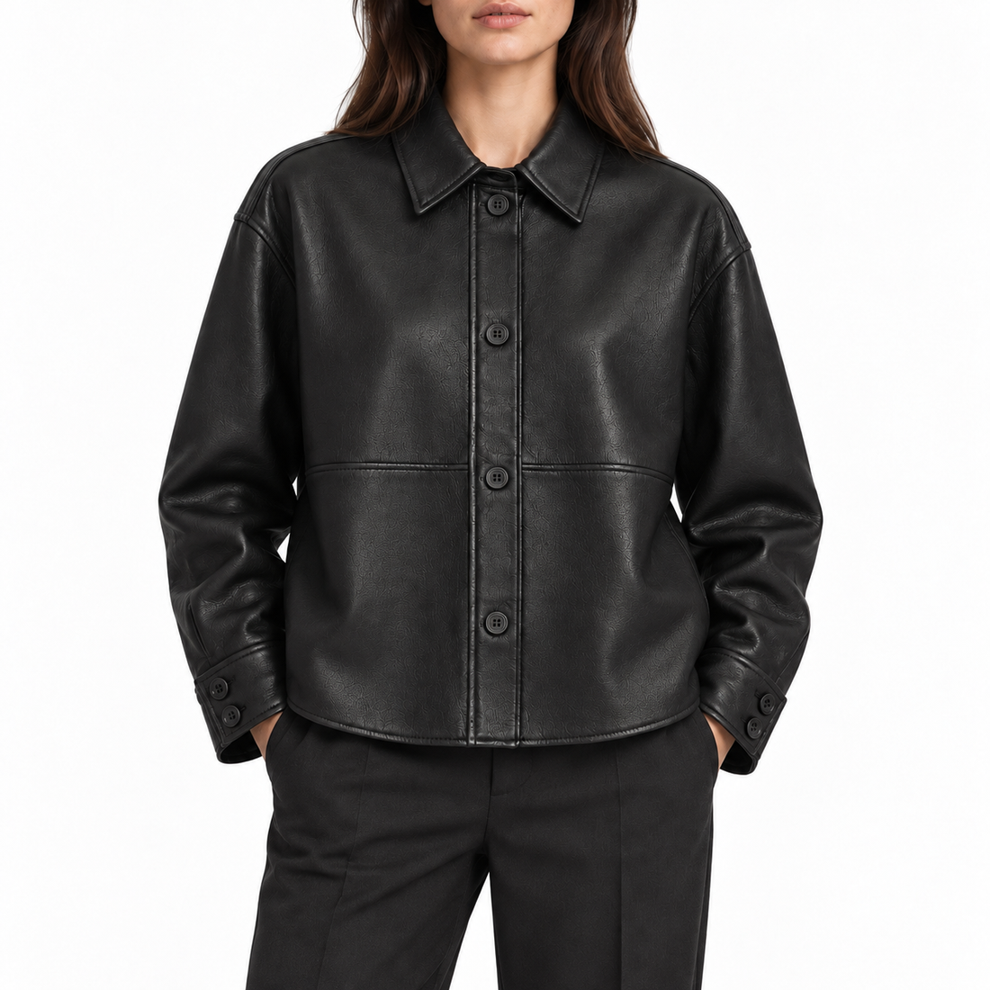 Babaton Peli Hip Shirt Jacket - 2Xs