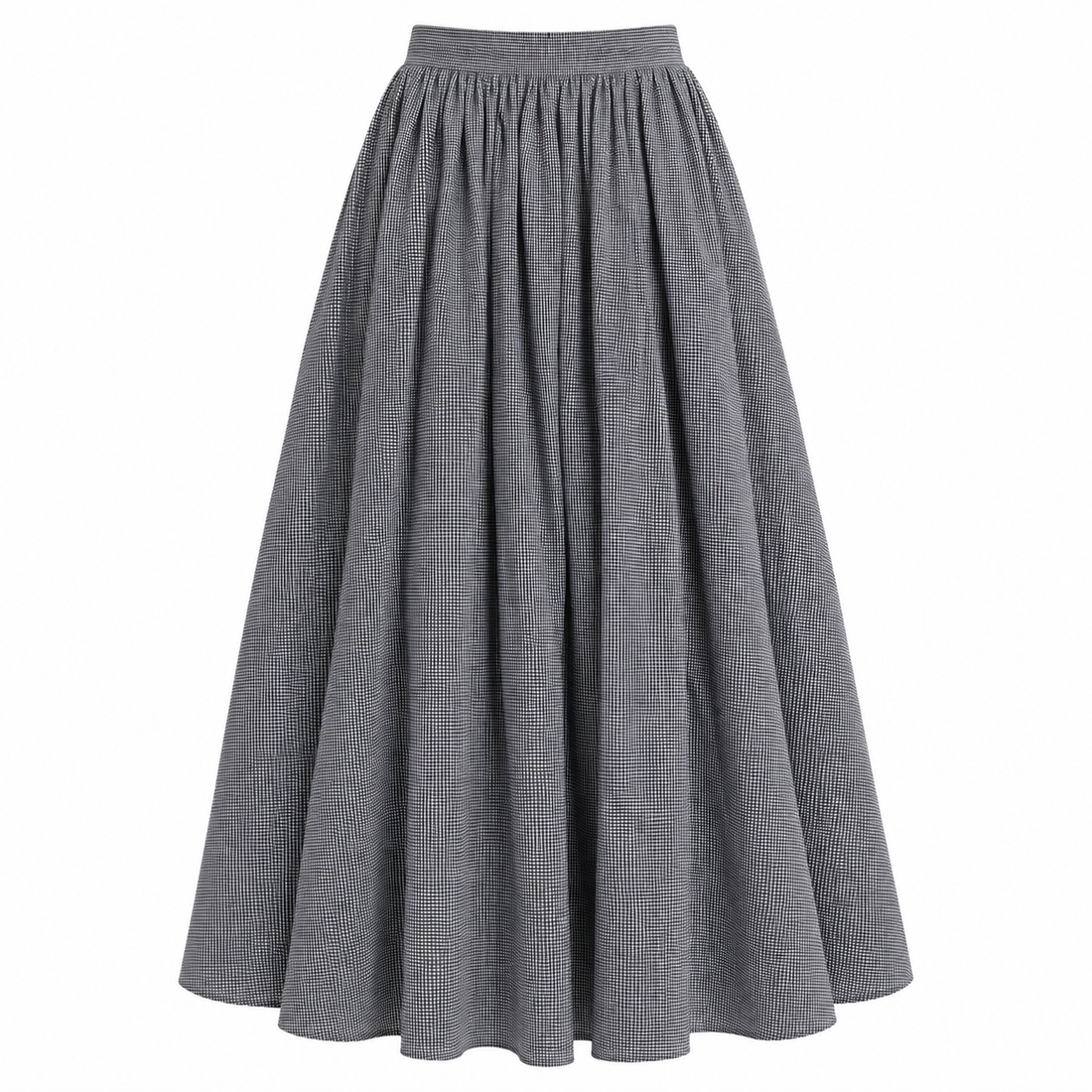 Caroline Constas Reign Gingham Skirt - XXS