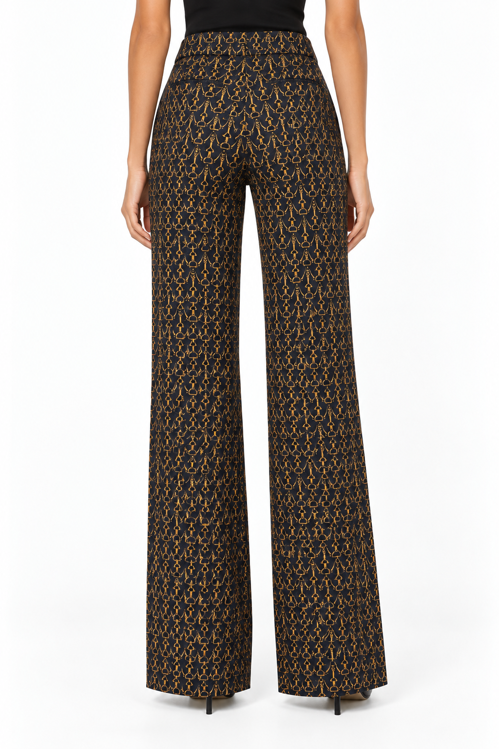 Veronica Beard Edia Stirrup Print Pant - 2