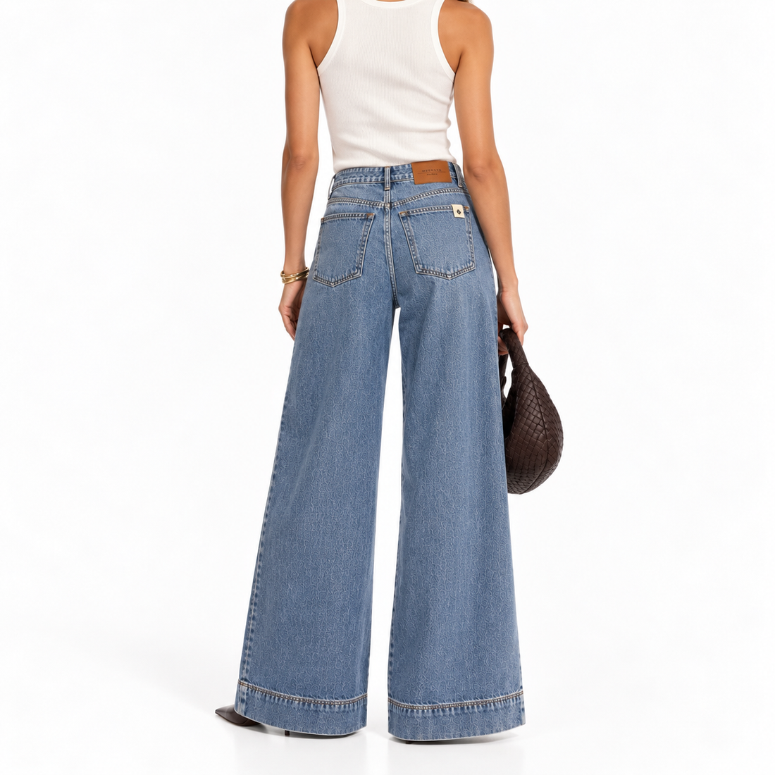 Weekend Max Mara Vega Wide  Leg Jean - US 2