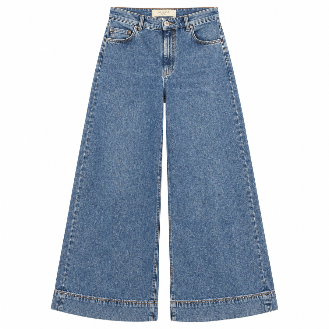 Weekend Max Mara Vega Wide  Leg Jean - US 2