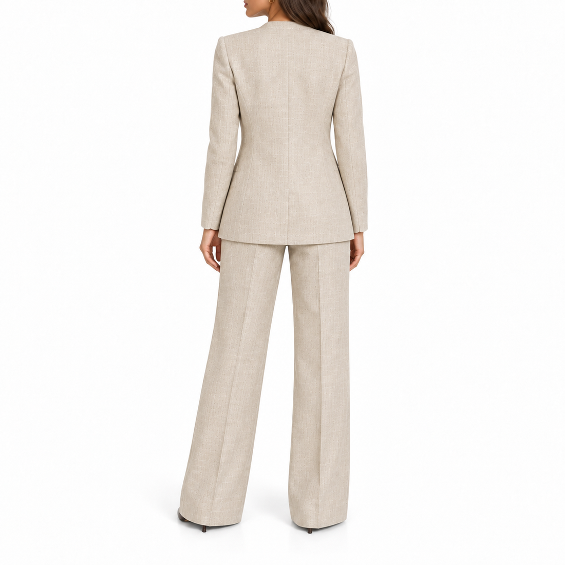 Lafayette 148 New York Surplice Linen Blend Blazer - 2M