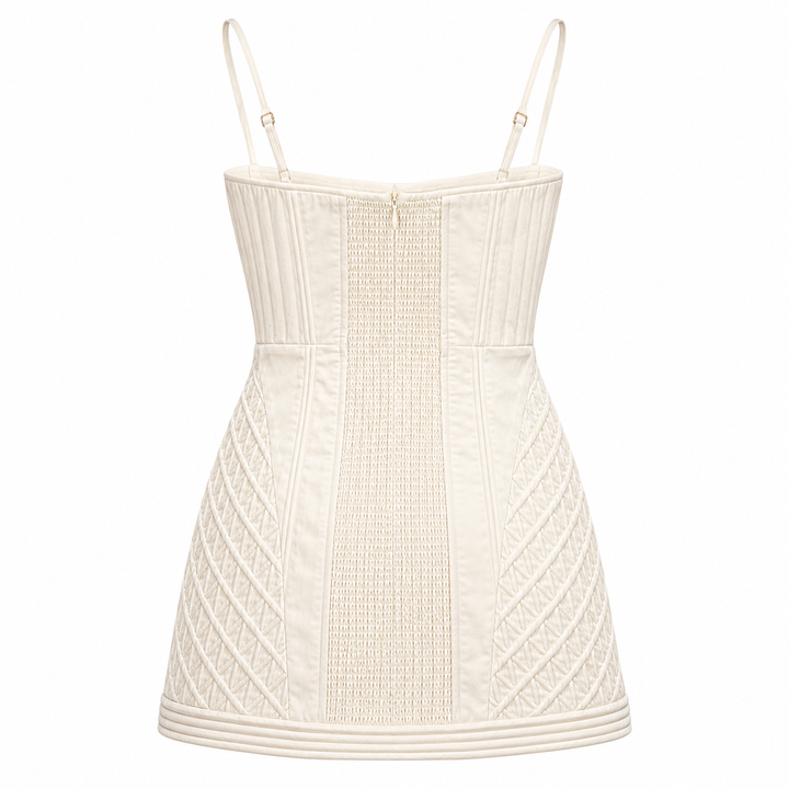 Zimmermann Rebellion Corded Corset Mini Dress - 0P