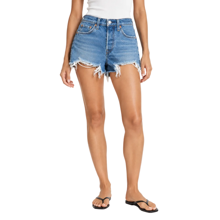 Levi’s 501 Original High-Rise Denim Shorts - 24