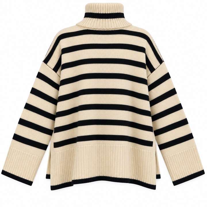 TOTEME Signature Stripe Turtleneck - S