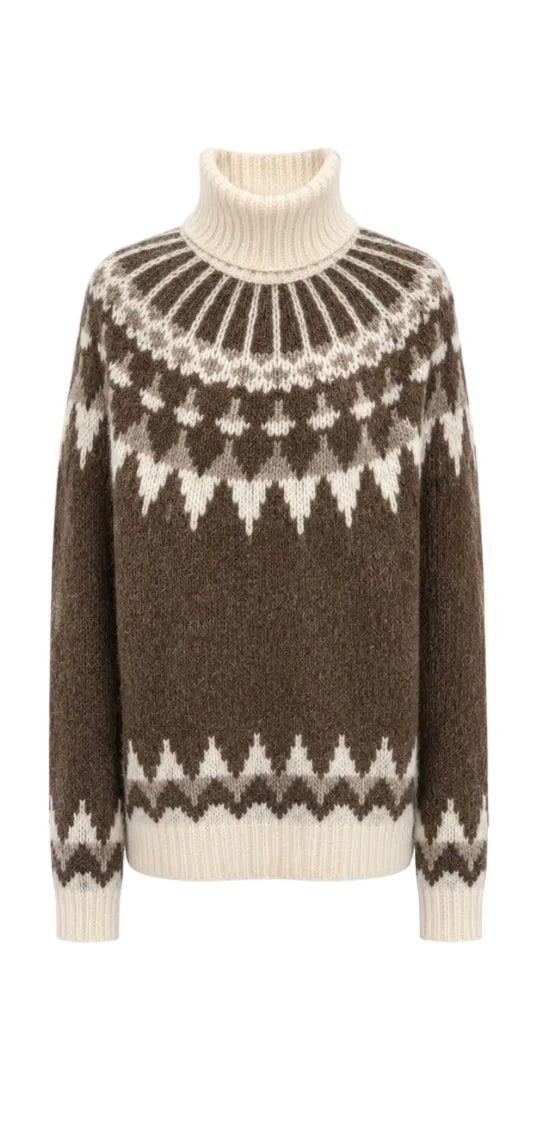 Frame Alpaca Fair Isle - XS