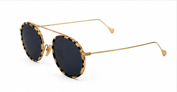 Illesteva Leonard II Round Sunglasses