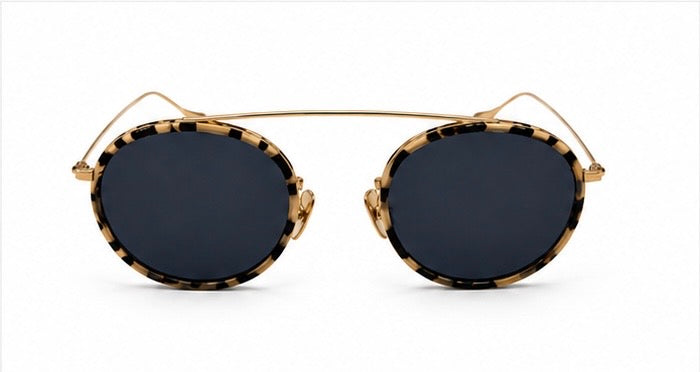 Illesteva Leonard II Round Sunglasses