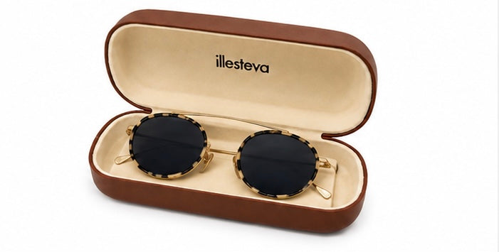 Illesteva Leonard II Round Sunglasses
