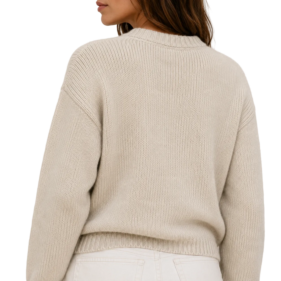 Jenni Kayne - Baby Alpaca Crew neck Sweater - M